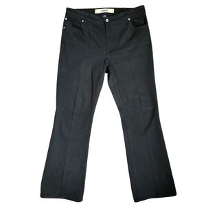 GAP black stretch flare jeans